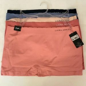 Laura Ashley 5-pack Boyshort Panties Size 3X